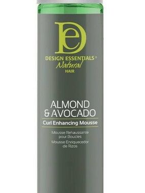 Almond & Avocado Curl Enhancing Mousse — Green